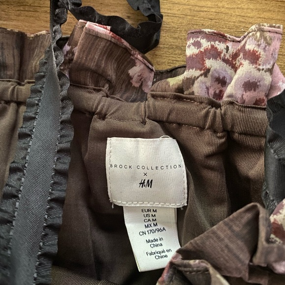 Brock Collection x H&M Lyocell-Blend Top Size Medium - Picture 8 of 8